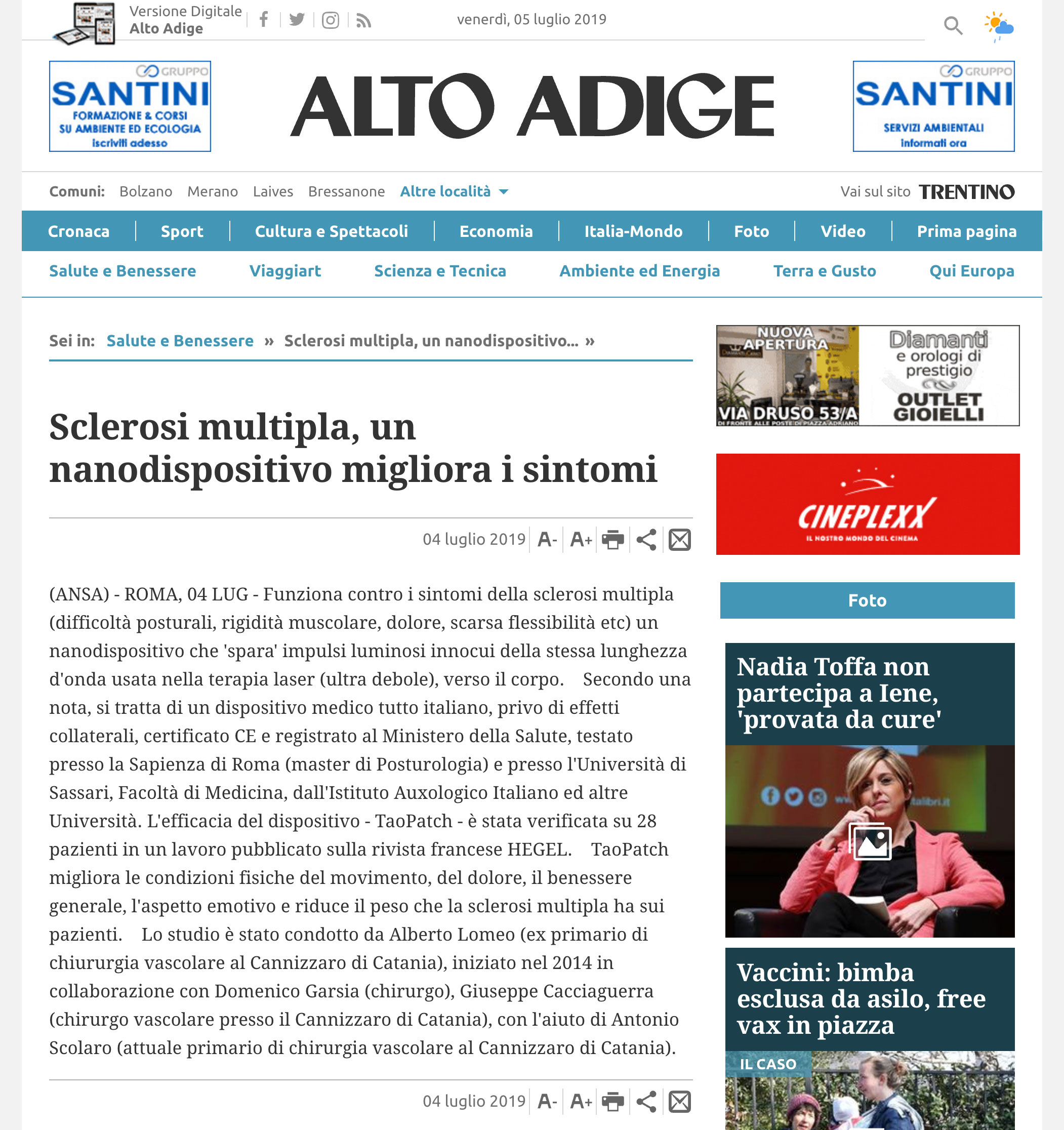 Alto-Adige-Sclerosi-multipla-un-nanodispositivo-migliora-i-sintomi-Salute-e-Benessere-2019-07-05